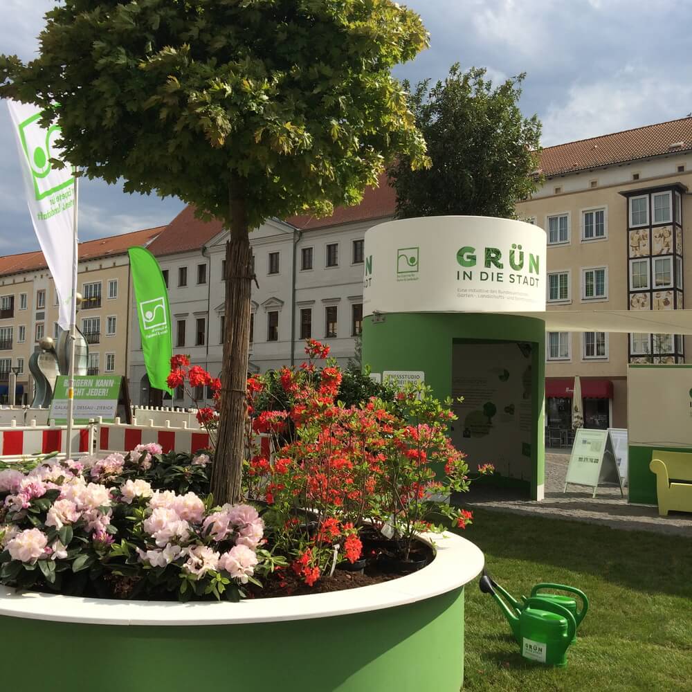 "Grün in die Stadt" Dessau